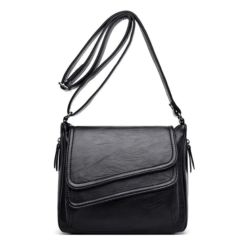 2023 Fashion Soft Leather Shoulder Bags Luxury Women Handbags Designer Brand Casual Crossbody Bags For Women Sac a Main Female
